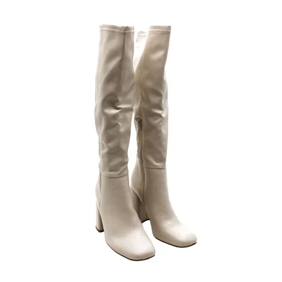 Madden Girl Women White Boots - Picture 1 of 7